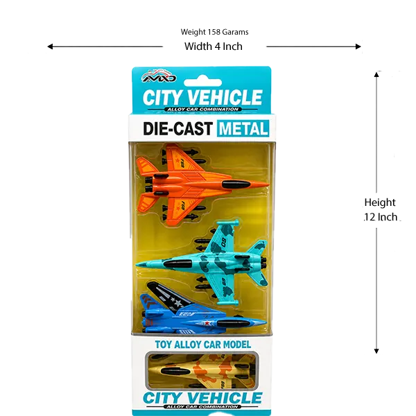 Die-Cast Metallic Planes | High-Quality Metal Aircraft Models
