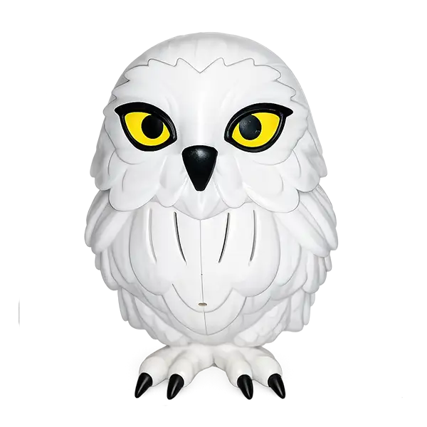 Jakks Harry Potter Malfoy Interactive White Spotted Owl Hedwig Sounds
