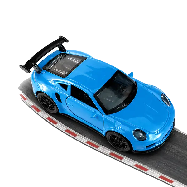 Metal Die Cast Car Toy With Open Door & Pull Back