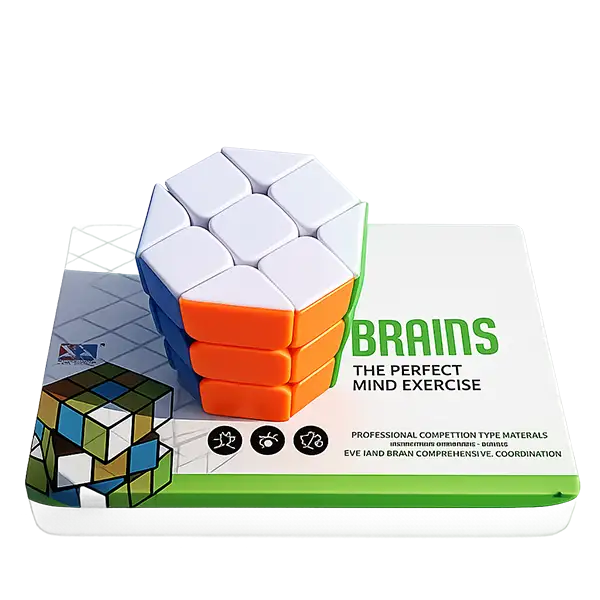 Rubik Cube 3X3X3 - Sticker Less - Best Quaility
