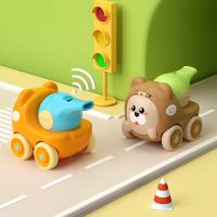 Candy Storage Whistle Friction Mini Little Cute Animal Car Children