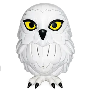 Jakks Harry Potter Malfoy Interactive White Spotted Owl Hedwig Sounds