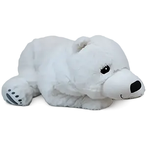 Bear Stuffed Animal Toy Cute White Bear Plush Pillow Weighted Plush Animals