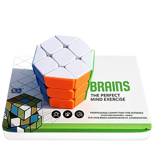 Rubik Cube 3X3X3 - Sticker Less - Best Quaility