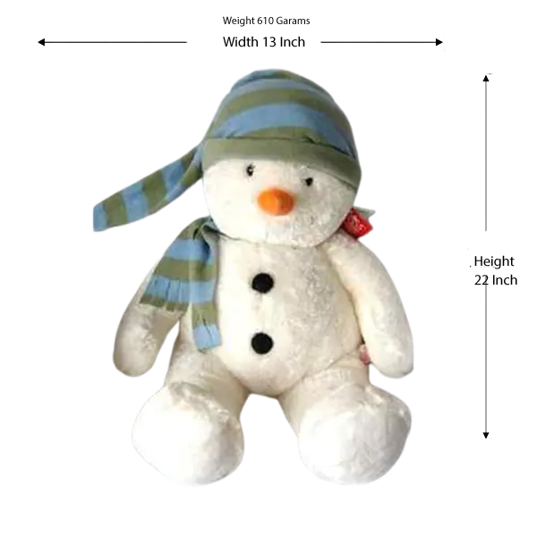 Branded Plush Snowman Toy