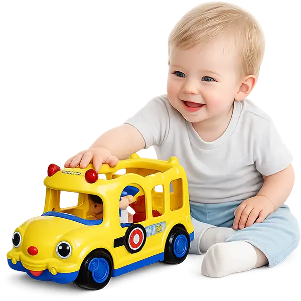 Fisher-Price Little People Lil' Movers Baby School Bus