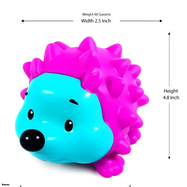 Rubber Toy Hedgehog