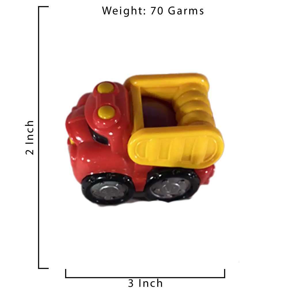 Branded red yellow car for kids