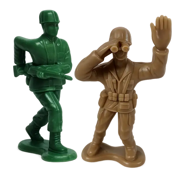 Plastic  Army Men Toy Soldiers