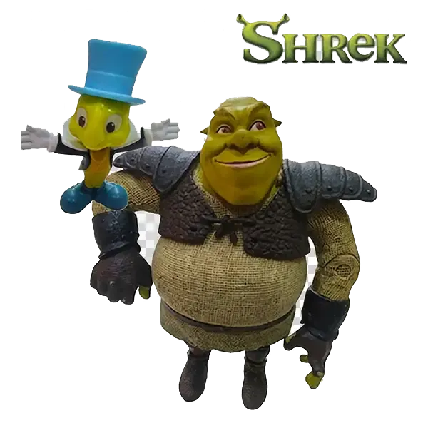 Shrek and Walt Disney Character