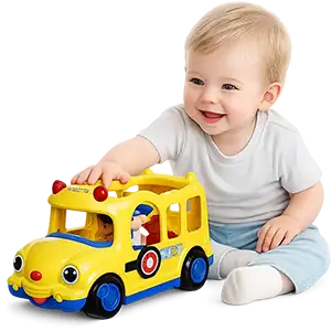 Fisher-Price Little People Lil' Movers Baby School Bus
