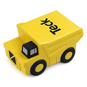 Toy Stress Reliever Yellow Cartoon Truck