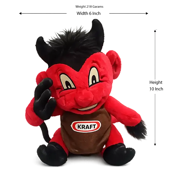 Branded Red Devil Stuff Toy