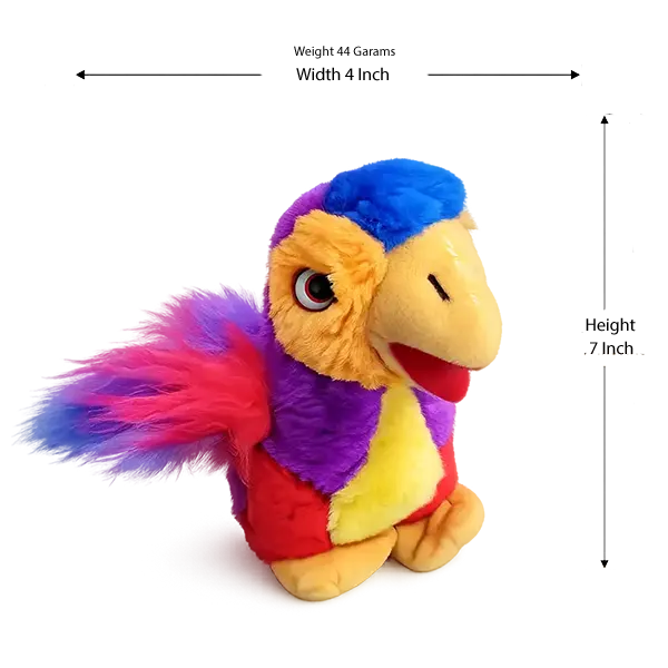 Branded Plush Parrot