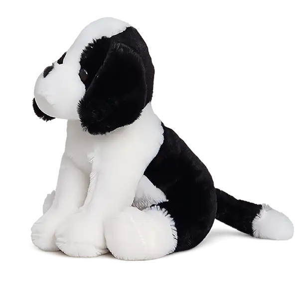 Branded plush dog for kids