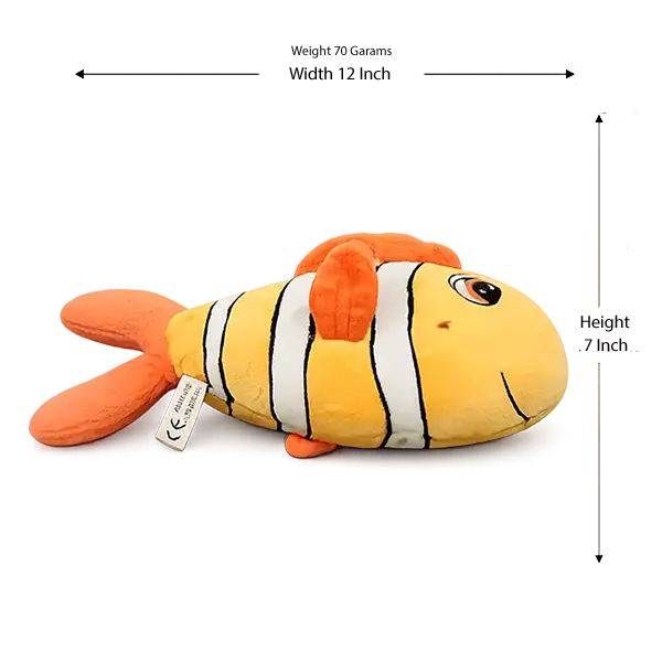 Branded Stuffed Fish Animal Plush Toys