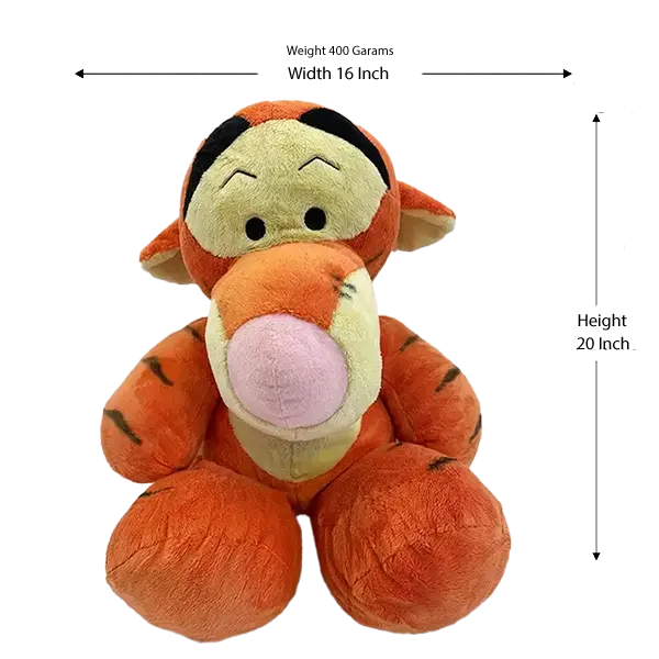DISNEY Large Tigger Plush Winnie The Poo Bear Toy