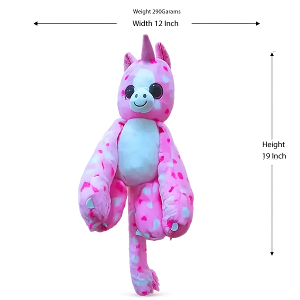 Branded Pink Unicorn Stuff Toy
