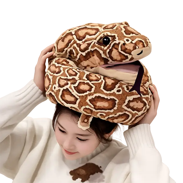 Realistic Giant Snake Stuffed Animal Plush