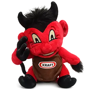 Branded Red Devil Stuff Toy