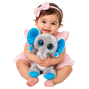 Branded Elephant Stuffed Plush Soft Toy