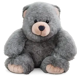 Softest Grey Bear Stuffed Animal for Baby, Toddler, Kids- Classic Grey Bear