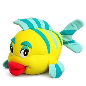 My Little Mermaid Flounder Girl Fish Plush Toy