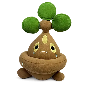 Pokemon Center Original Bonsly Sitting Cuties Plush