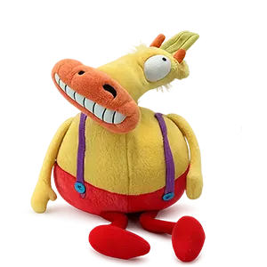 Vintage Nickelodeon Rocko Modern Life Heffer Plush