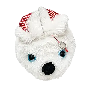 White plush stuff toy