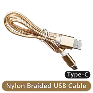 Fast Charging 2.4A Micro Usb Android Cable Type C