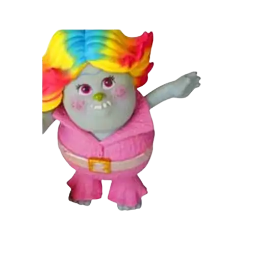 Trolls Bridget Burgen Lady Glitter Sparkles Toy Pink Girl