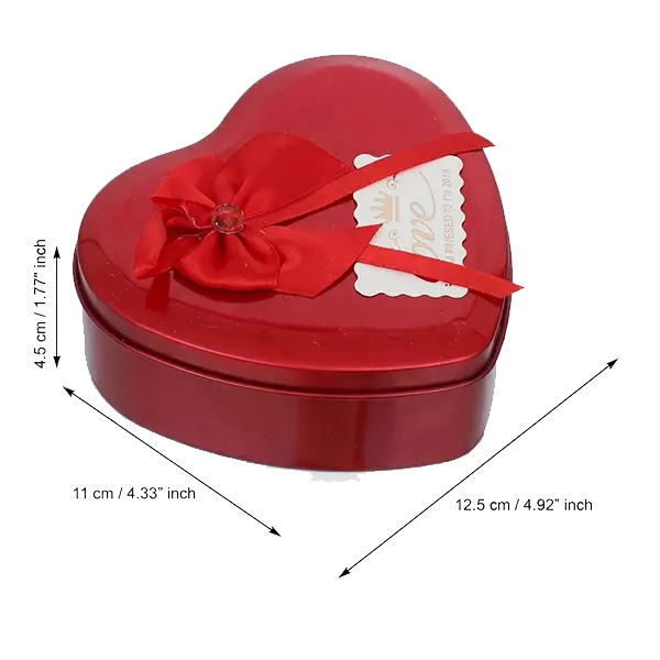 Romantic Roses Flower Gift Box with Chocolates and Tag I LOVE YOU for Valentines Day | Birthday and Anniversary Heart Shaped Gift Box | Chocolate Gift Box