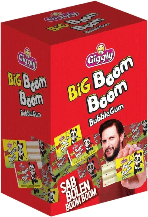 Giggly Big Boom Boom Bubble Gum
