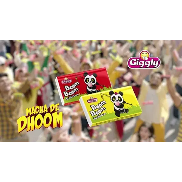 Giggly Big Boom Boom Bubble Gum