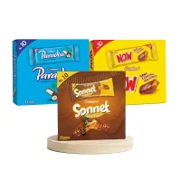 Chocolate Boxes Pack of 3 Now Sonnet and Paradise 36 Pieces Sweet Assortment for Gifting