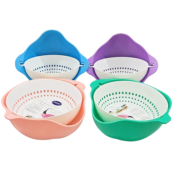Multi Purpose Plastic Drain Basket kitchen Strainer Food