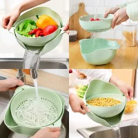 Multi Purpose Plastic Drain Basket kitchen Strainer Food