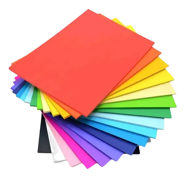 Mix color computer paper a4 size color paper printing paper