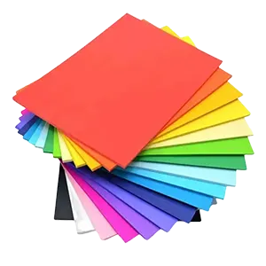 Mix color computer paper a4 size color paper printing paper