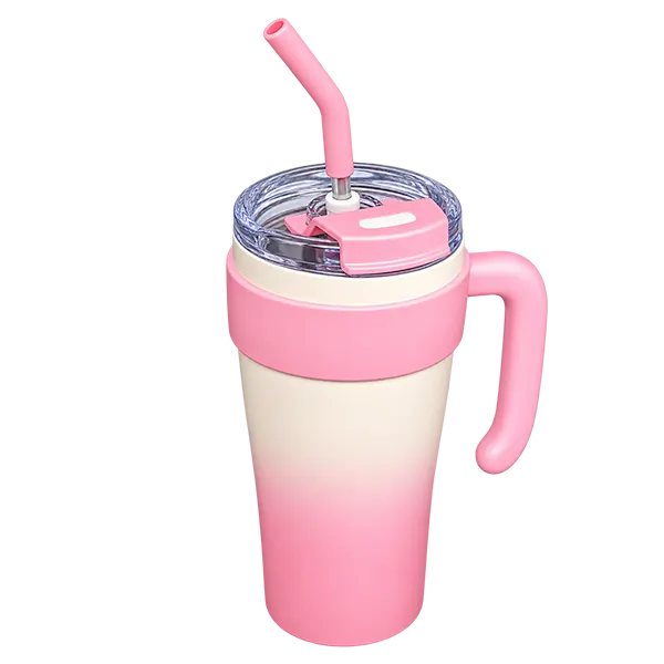 Stainless Steel Straw Mug/Tumbler | 900Ml