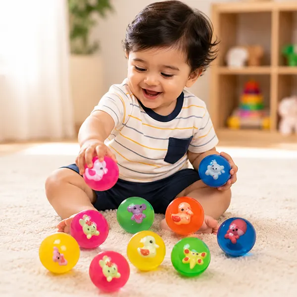 Super Soft Rubber Ball For Kids - Sim Sim Balls - Bouncy Balls - Super High Bouncy Rubber Balls