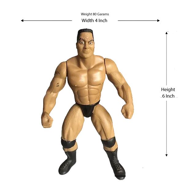 Jakks Pacific The Rock Action Figure WWE WWF Wrestling