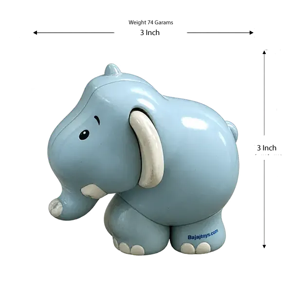 Fisher-Price Little People Elephant Animal Figure, Developmental Toy for Toddlers & Kids