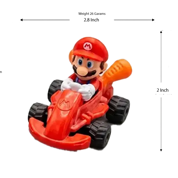 Super Mario Bros Mcdonald Happy Meal Kid Collection Model Toys Figure
