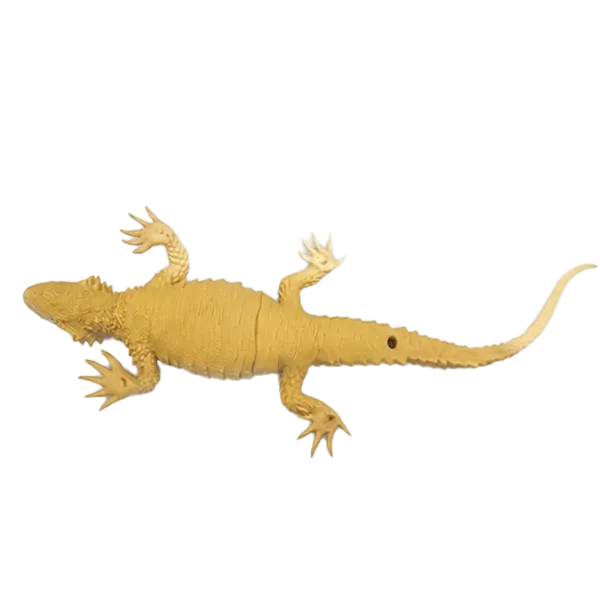 Vintage Ancient Lizard Figurine
