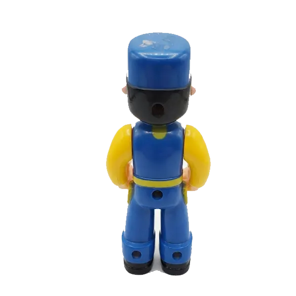 Branded Vintage Plastic Toy Figure Train Conductor