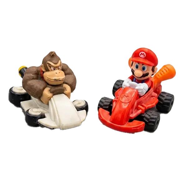 Super Mario Bros Mcdonald Happy Meal Kid Collection Model Toys Figure