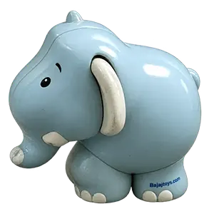 Fisher-Price Little People Elephant Animal Figure, Developmental Toy for Toddlers & Kids
