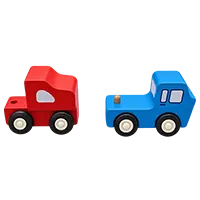 Mini Wood Wooden Cars